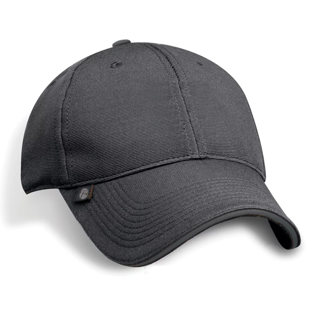 Spandex Stair Twill Cap w/Contrasting Sandwich Peak