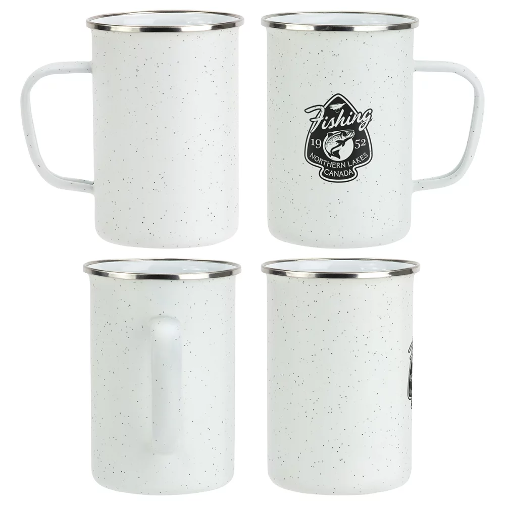 Mug en fer émaillé de 22 oz