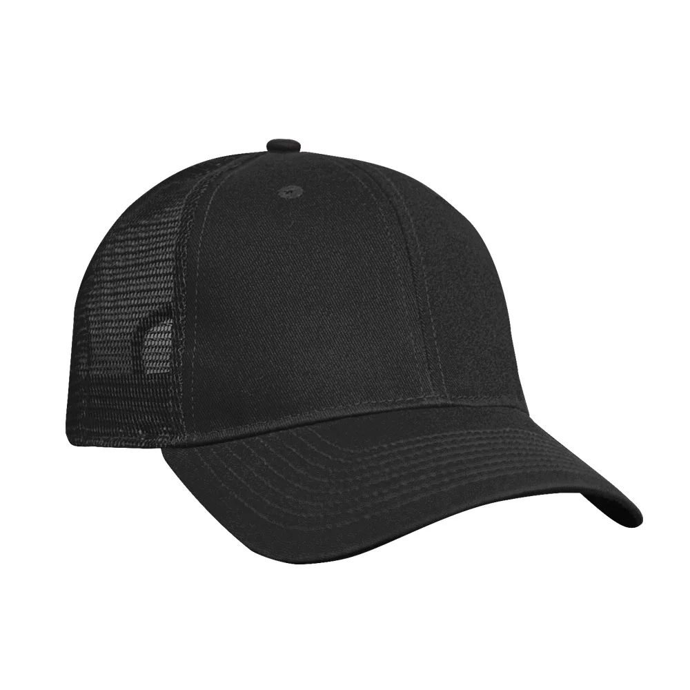 Casquette structurée en sergé de coton Havana avec filet de camionneur