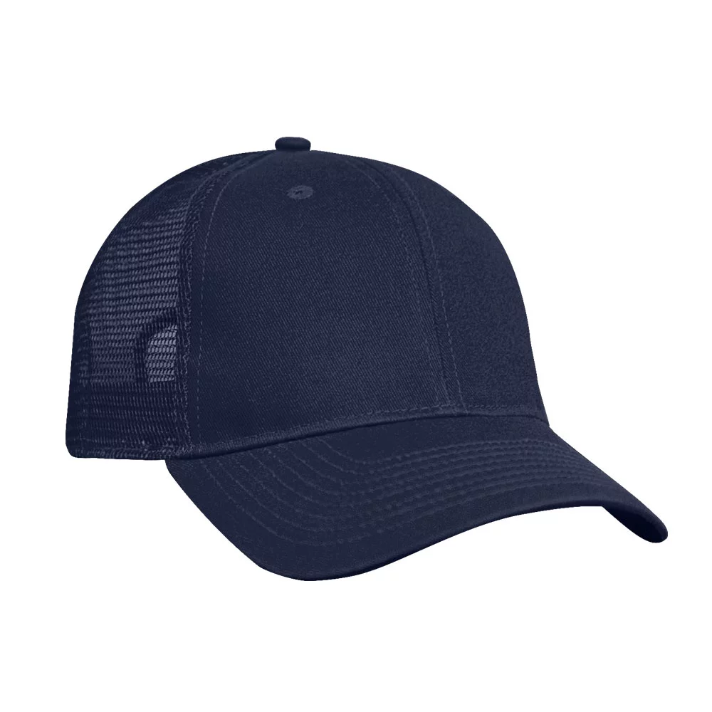 Casquette structurée en sergé de coton Havana avec filet de camionneur