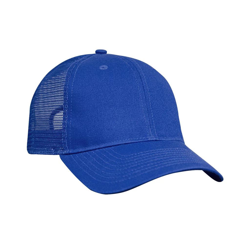 Casquette structurée en sergé de coton Havana avec filet de camionneur