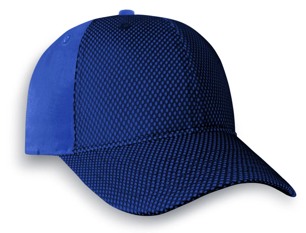 Paro Cotton Twill Cap w/Mesh Overlay on Front Panels & Peak