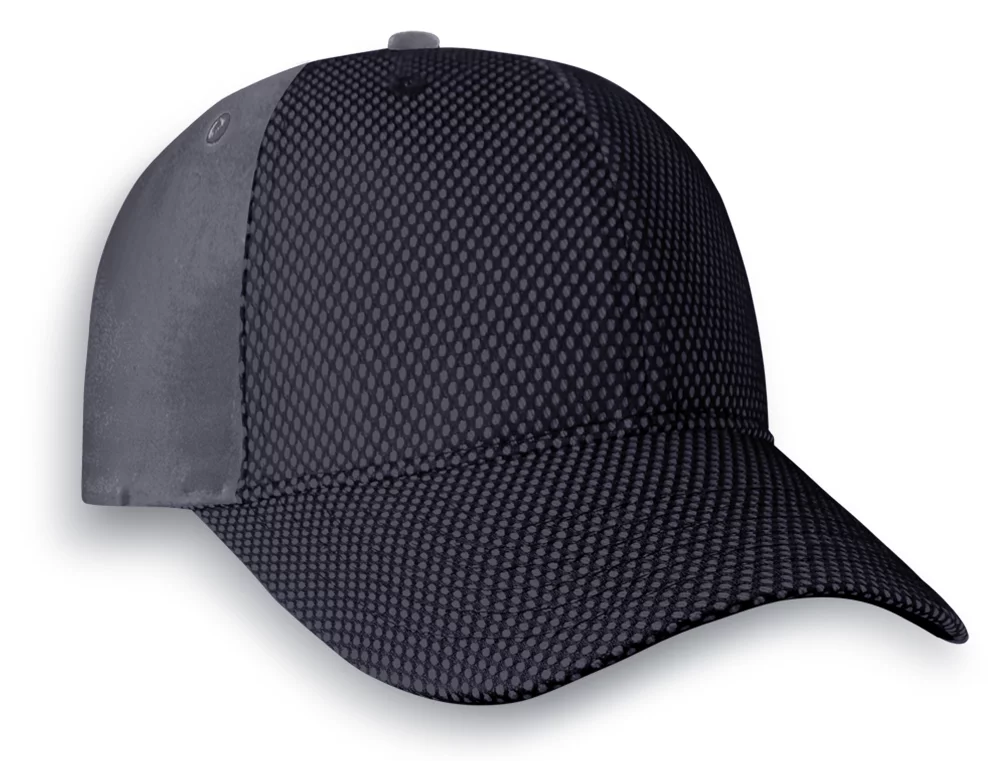 Paro Cotton Twill Cap w/Mesh Overlay on Front Panels & Peak