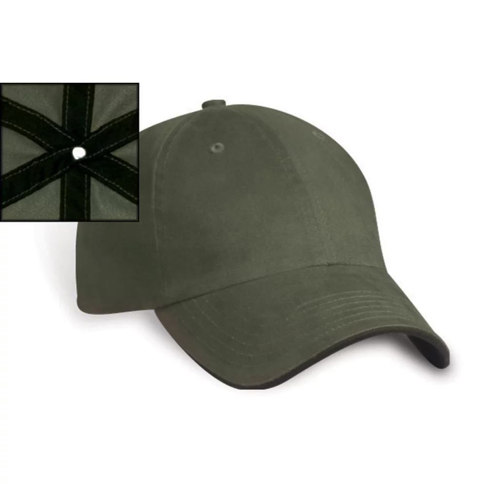 Casquette à visière contrastante Riga