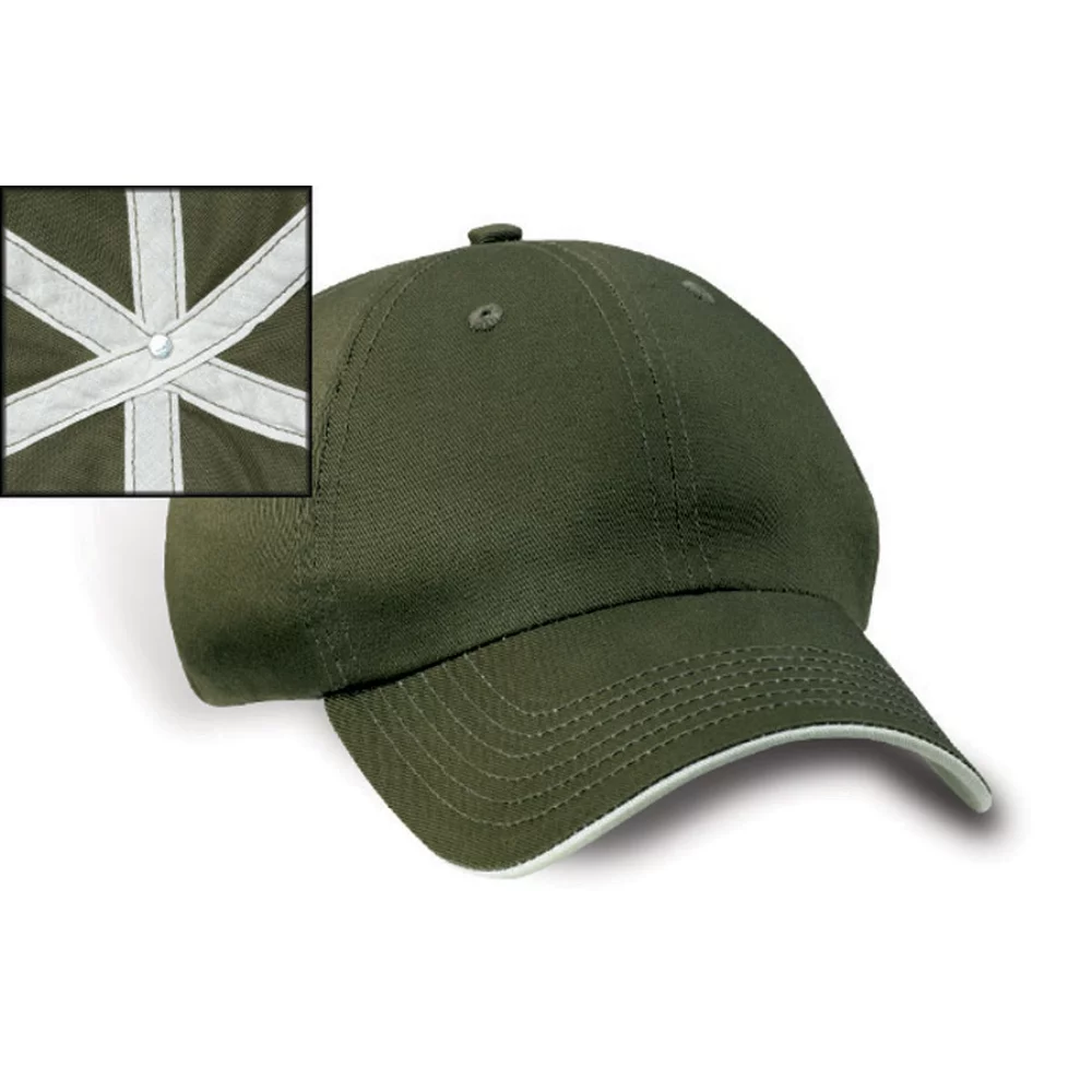 Riga Contrasting Sandwich Peak Cap