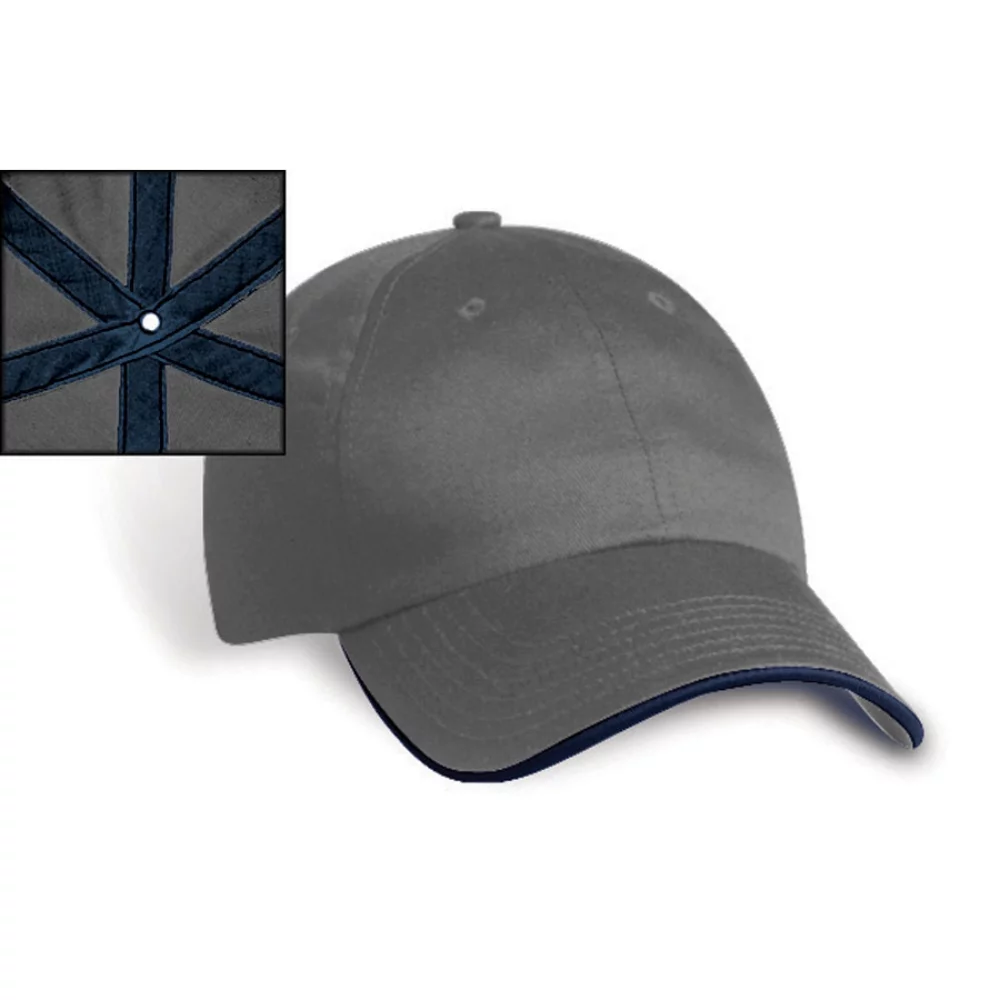 Casquette à visière contrastante Riga