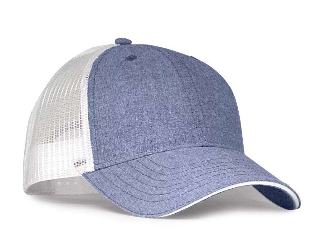 Dorval Structured Chambray Trucker Cap