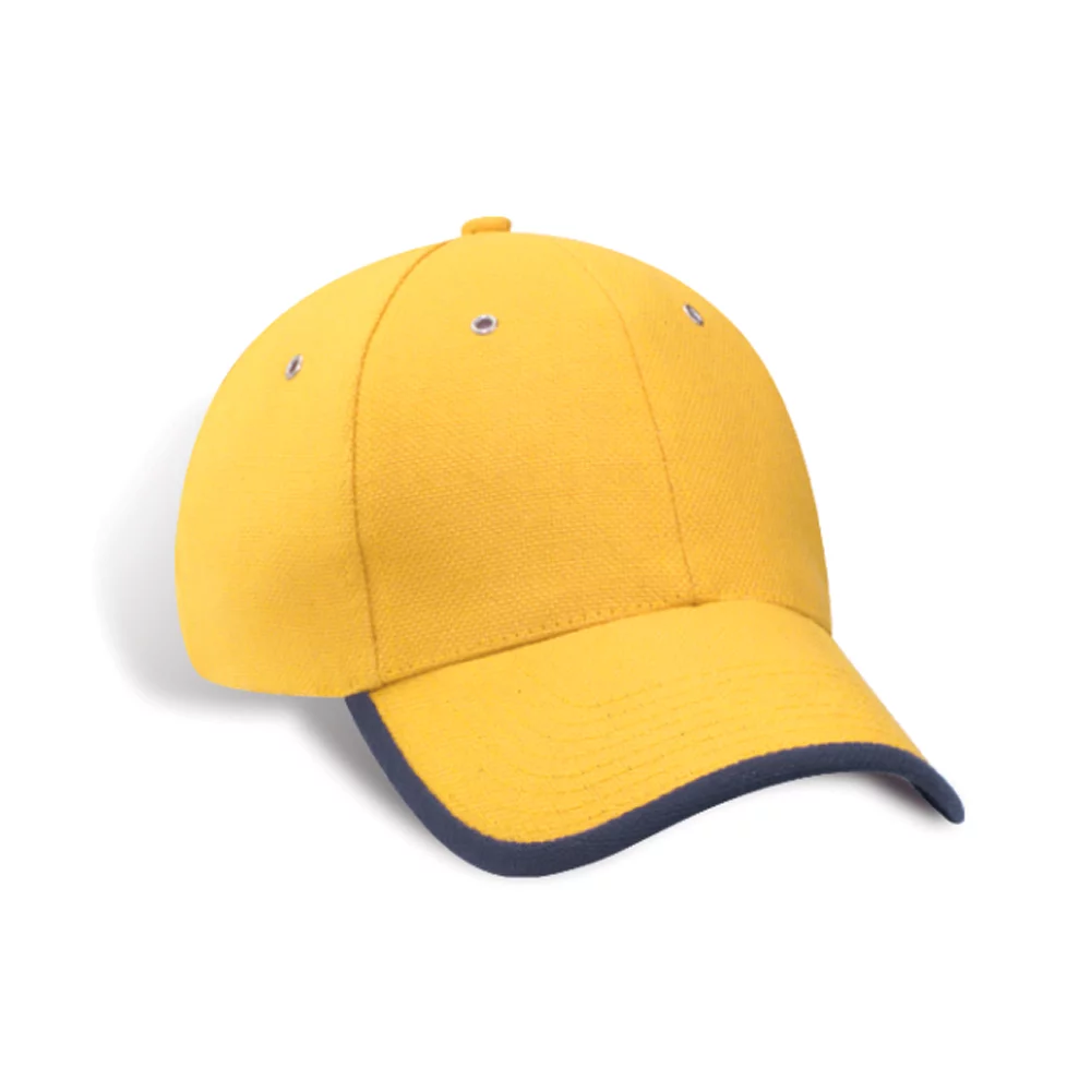 Casquette Dakar Double Piqué avec Bordure de Visière Contrastée