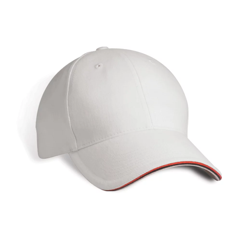 Casquette à double sandwich contrastante Nassau