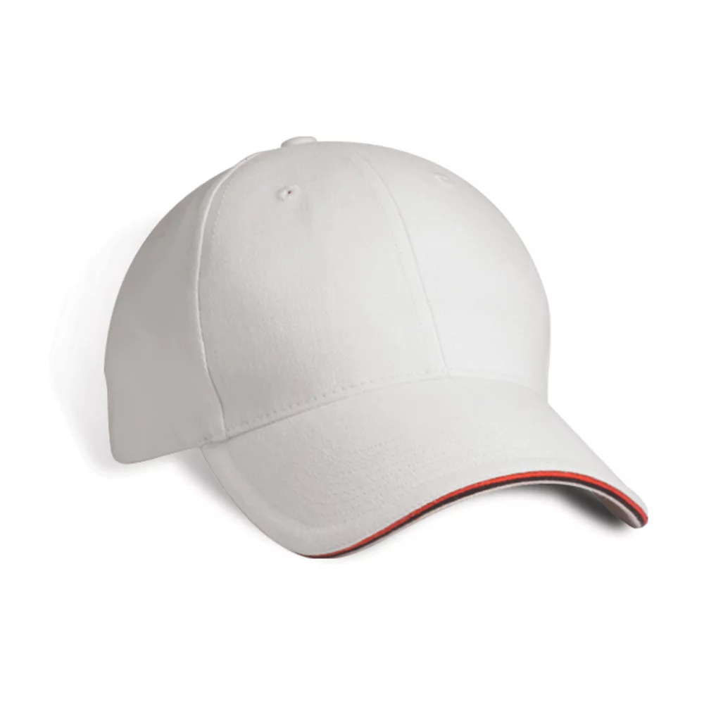 Casquette à double sandwich contrastante Nassau