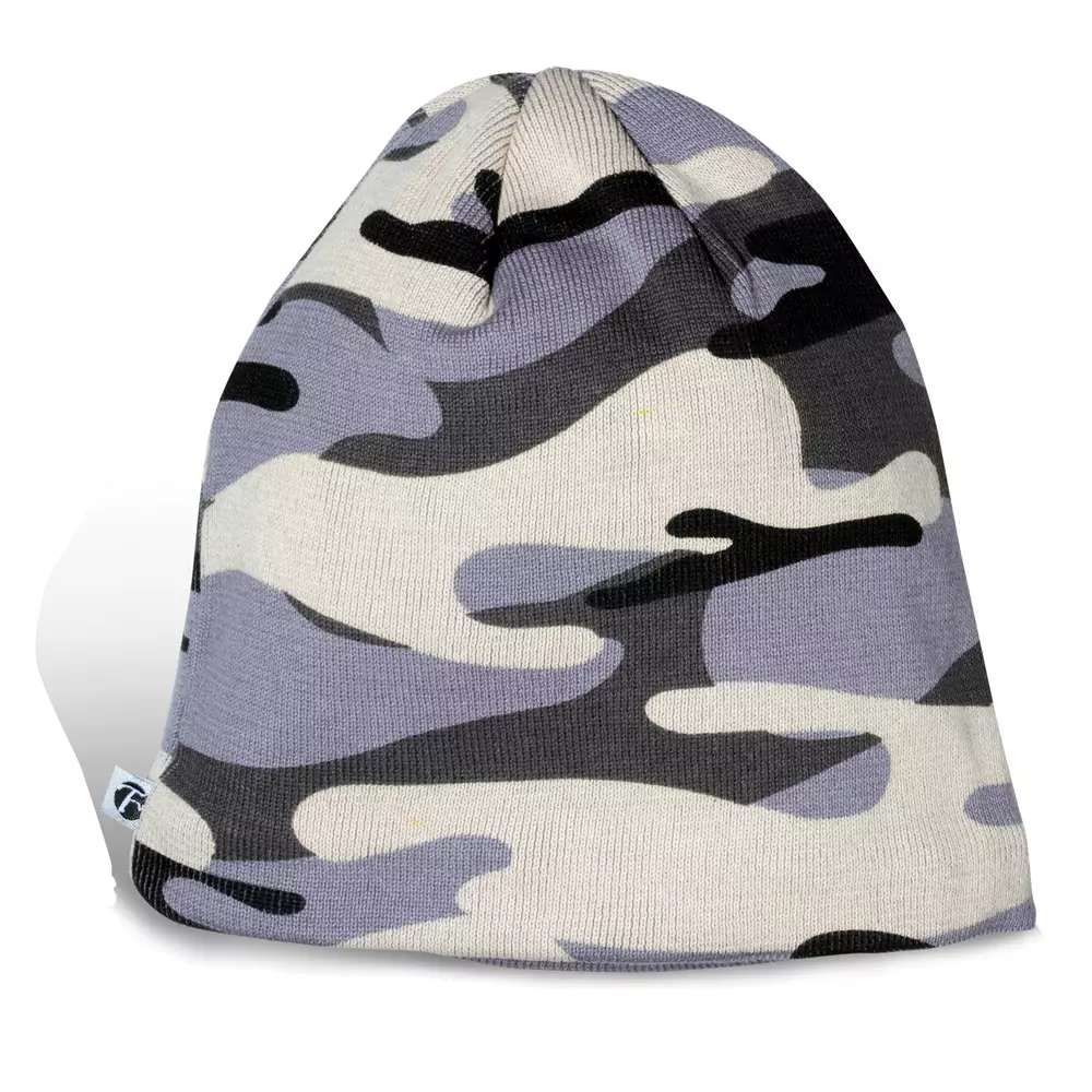Bonnet en tricot fin camouflage de Winnipeg
