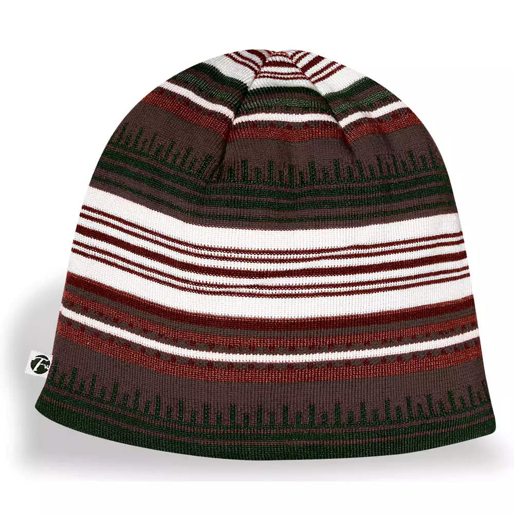 Bonnet en jacquard fin tricoté Chita