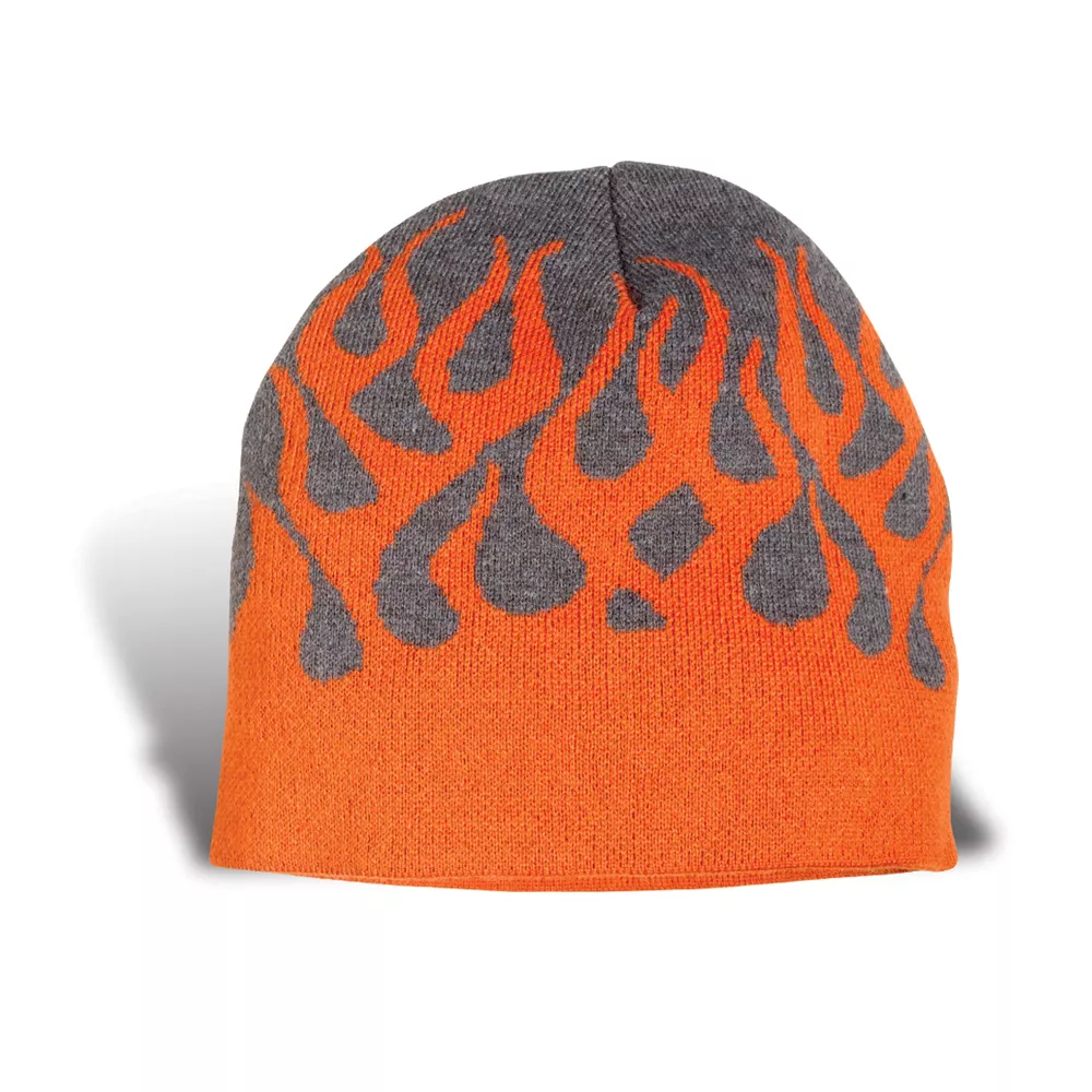 Bonnet Novgorod avec des flammes contrastantes