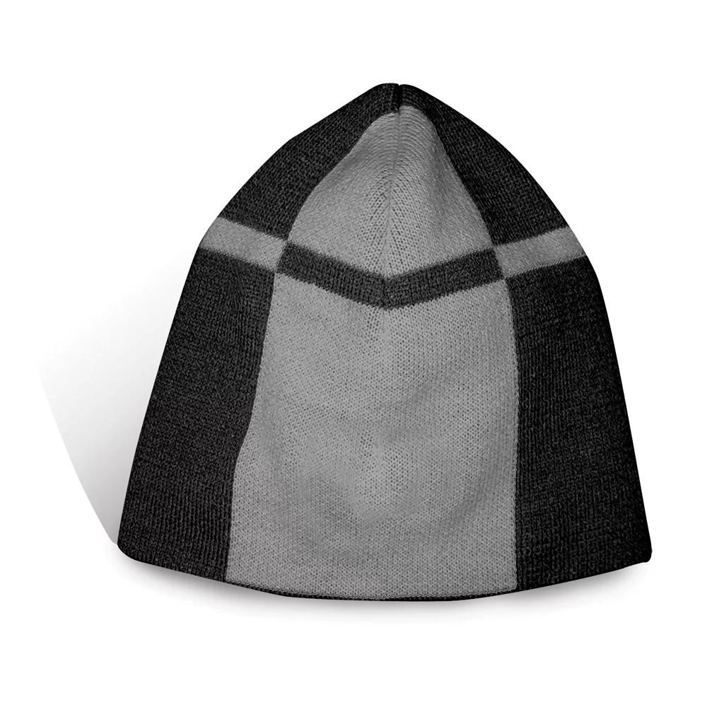 Bonnet cubique bicolore en tricot fin Bellburns