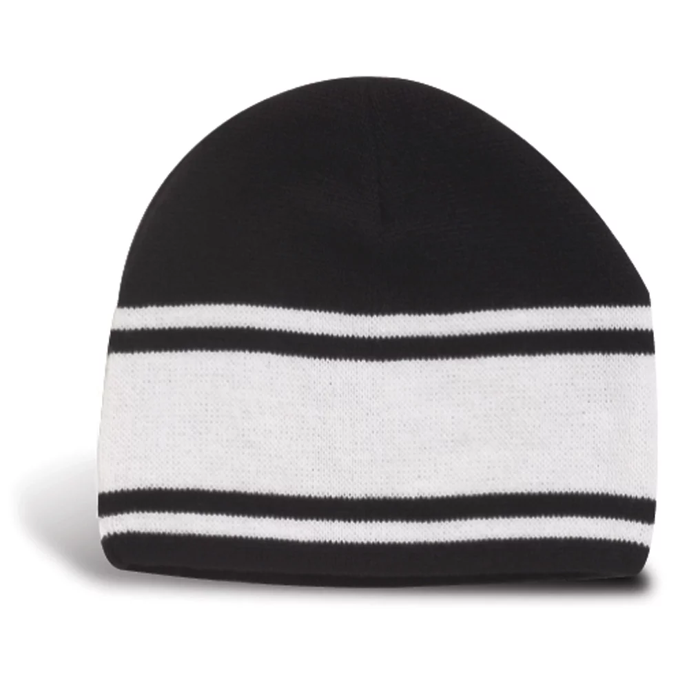 Bonnet Norfolk avec trois rayures contrastantes