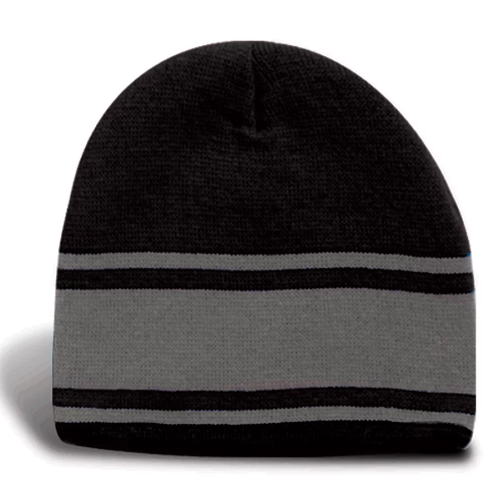 Bonnet Norfolk avec trois rayures contrastantes