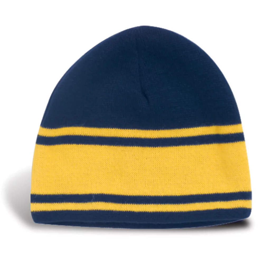 Bonnet Norfolk avec trois rayures contrastantes