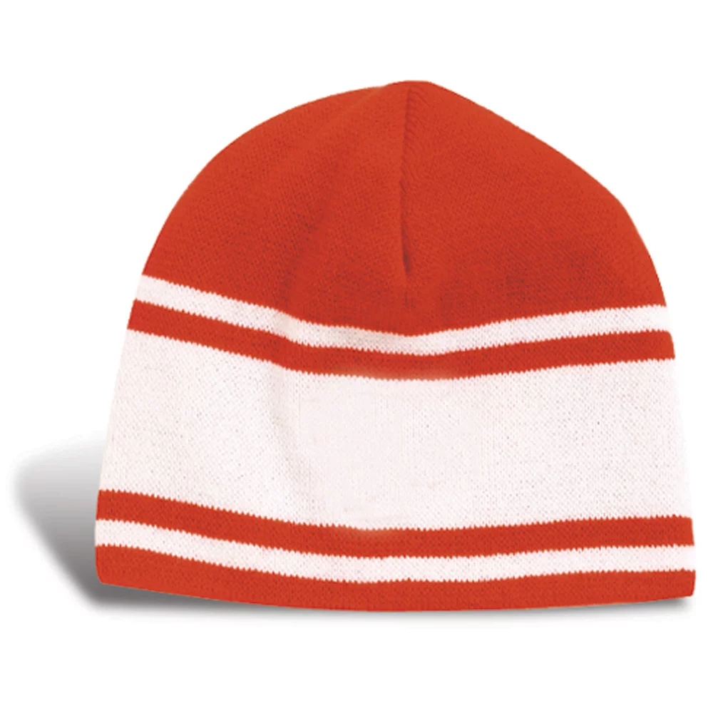 Bonnet Norfolk avec trois rayures contrastantes