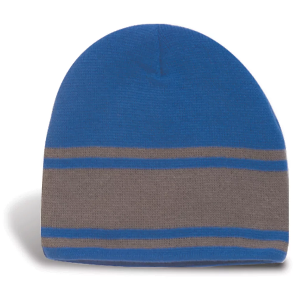 Bonnet Norfolk avec trois rayures contrastantes