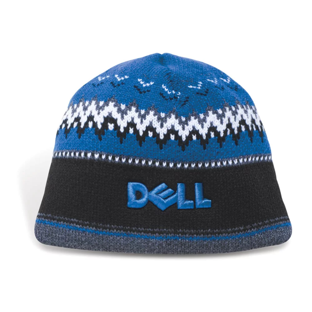 Bonnet en jacquard Dalvik avec doublure en micro-polaire