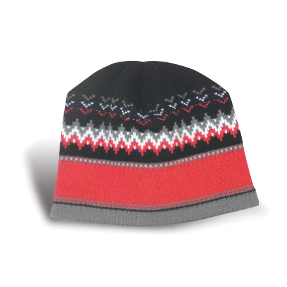 Bonnet en jacquard Dalvik avec doublure en micro-polaire