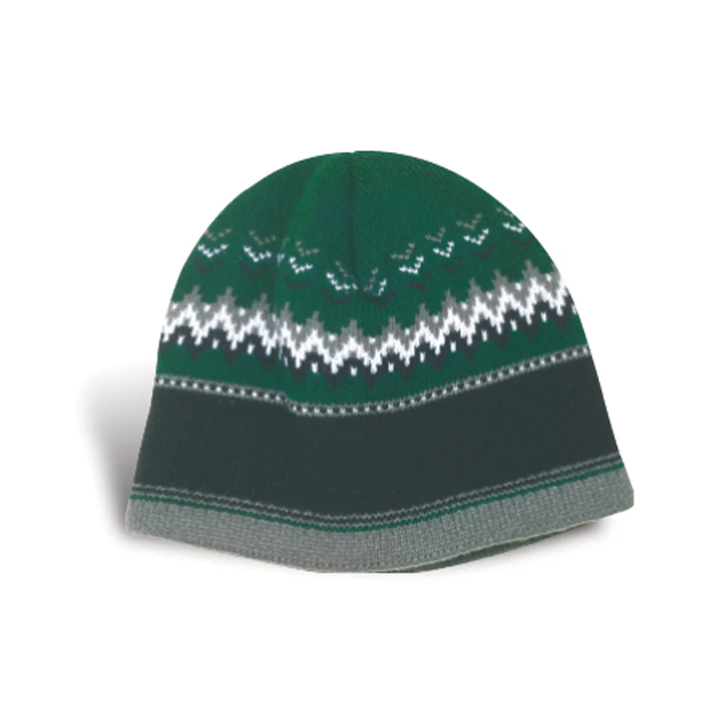 Bonnet en jacquard Dalvik avec doublure en micro-polaire