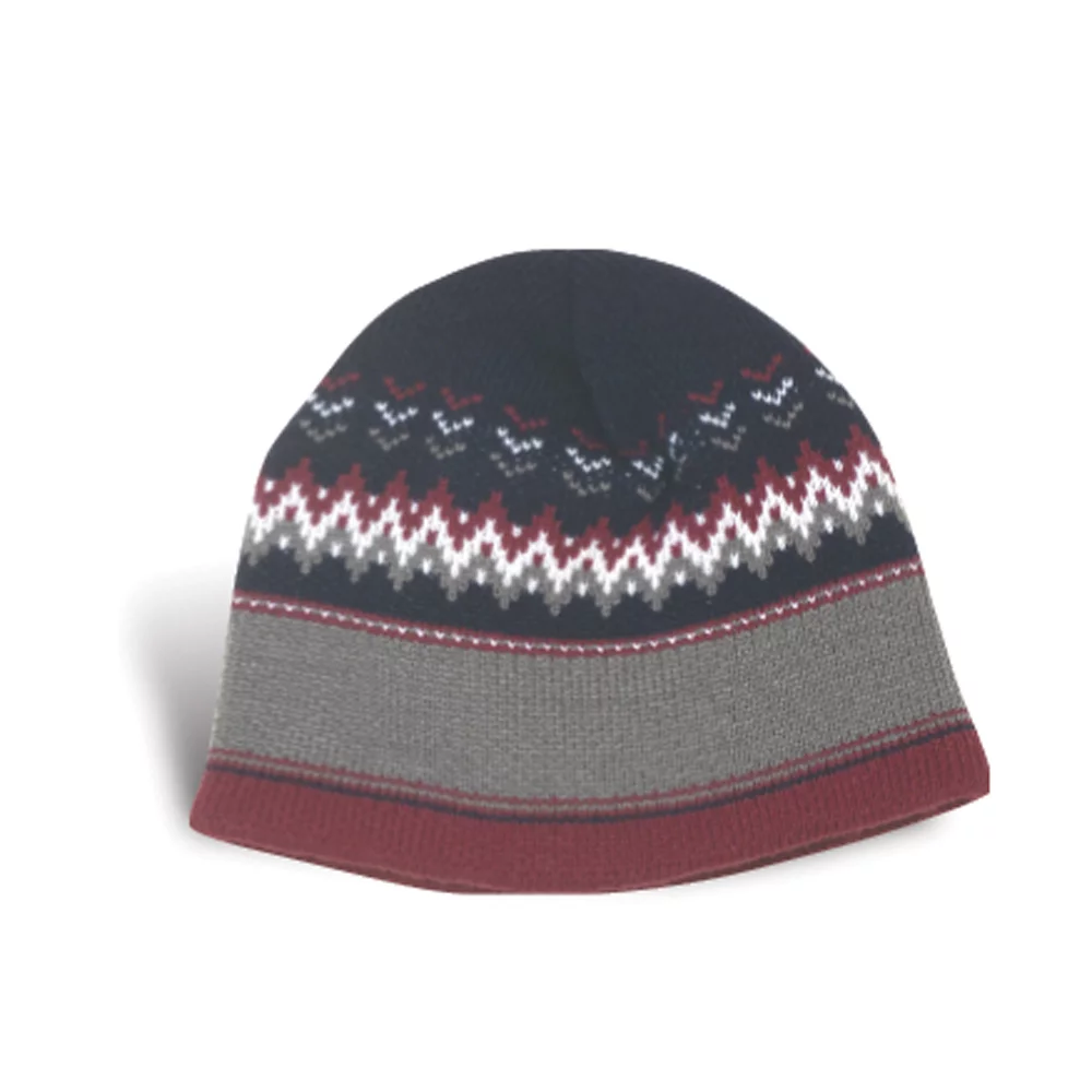 Bonnet en jacquard Dalvik avec doublure en micro-polaire