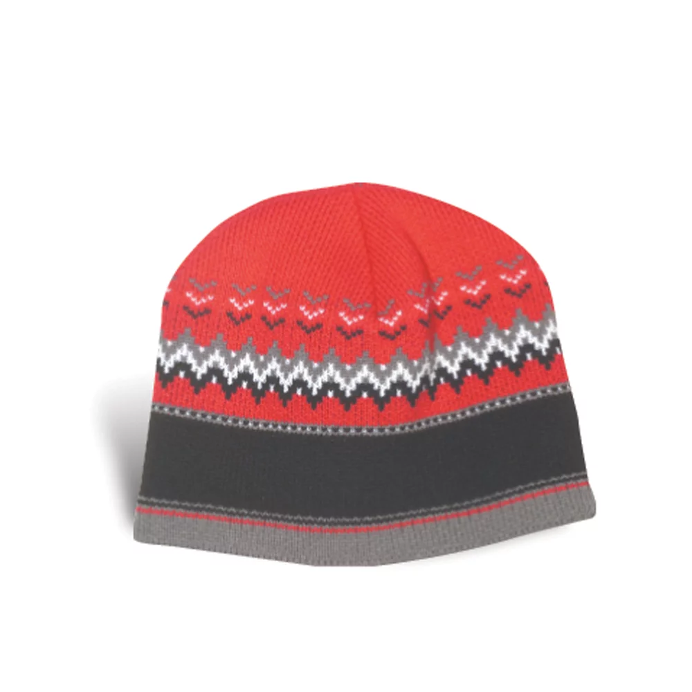Bonnet en jacquard Dalvik avec doublure en micro-polaire