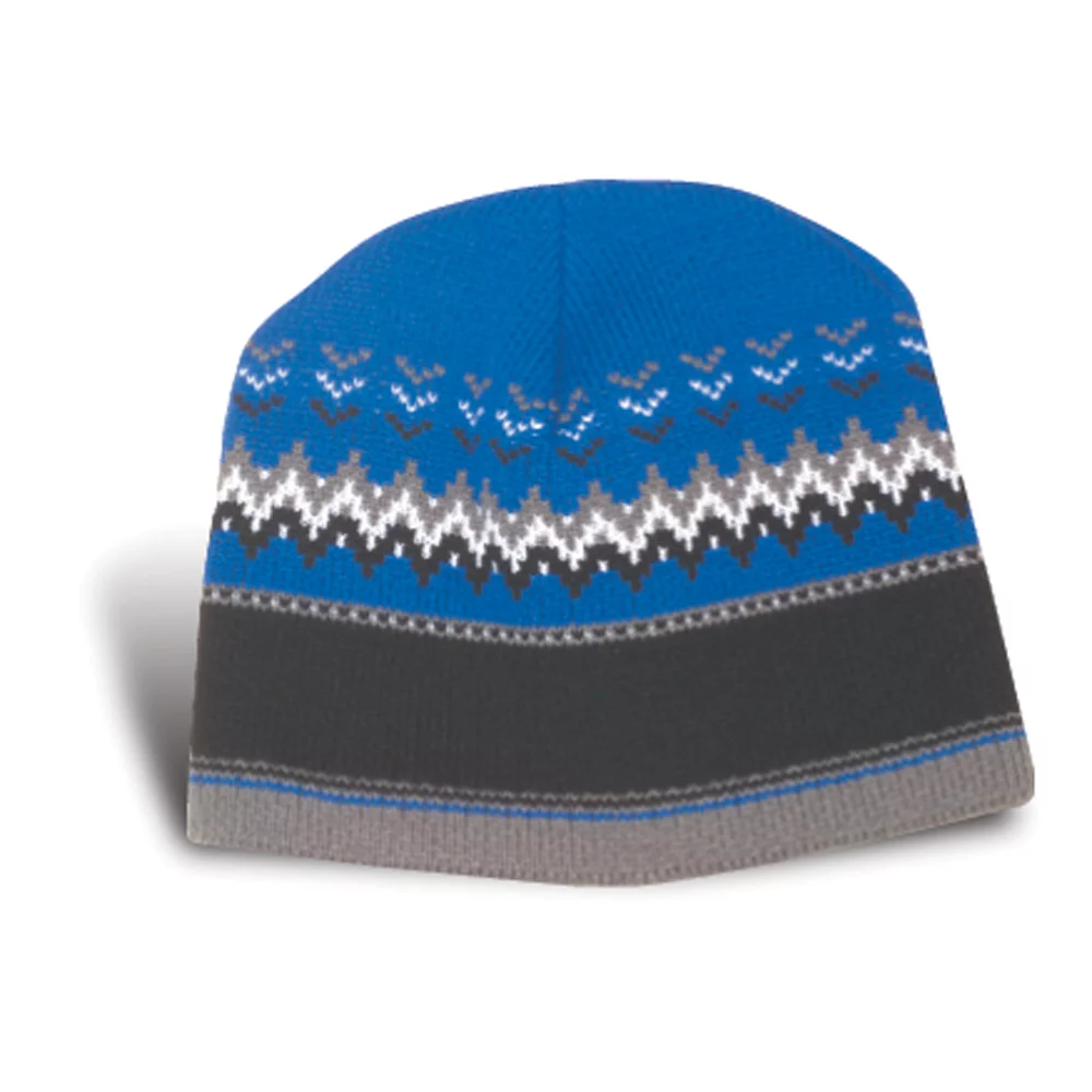 Bonnet en jacquard Dalvik avec doublure en micro-polaire