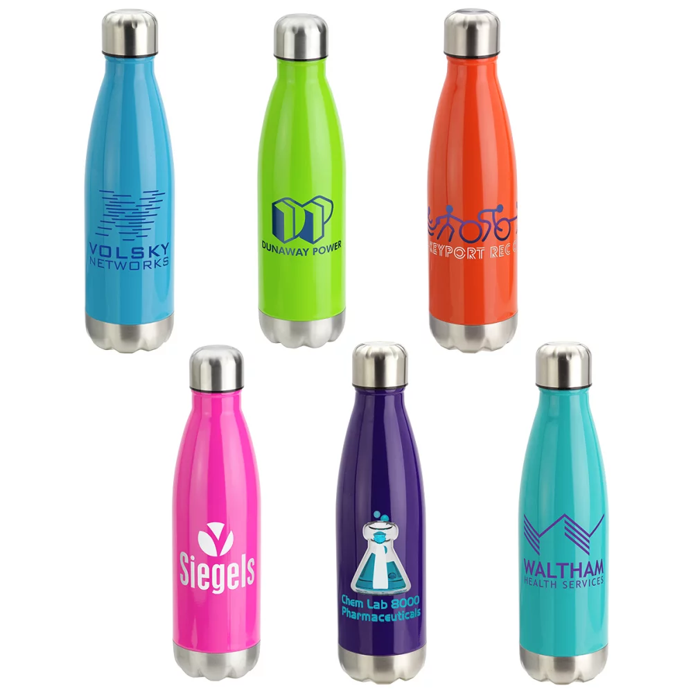 Bouteille en acier inoxydable isolée sous vide Prism de 17 oz