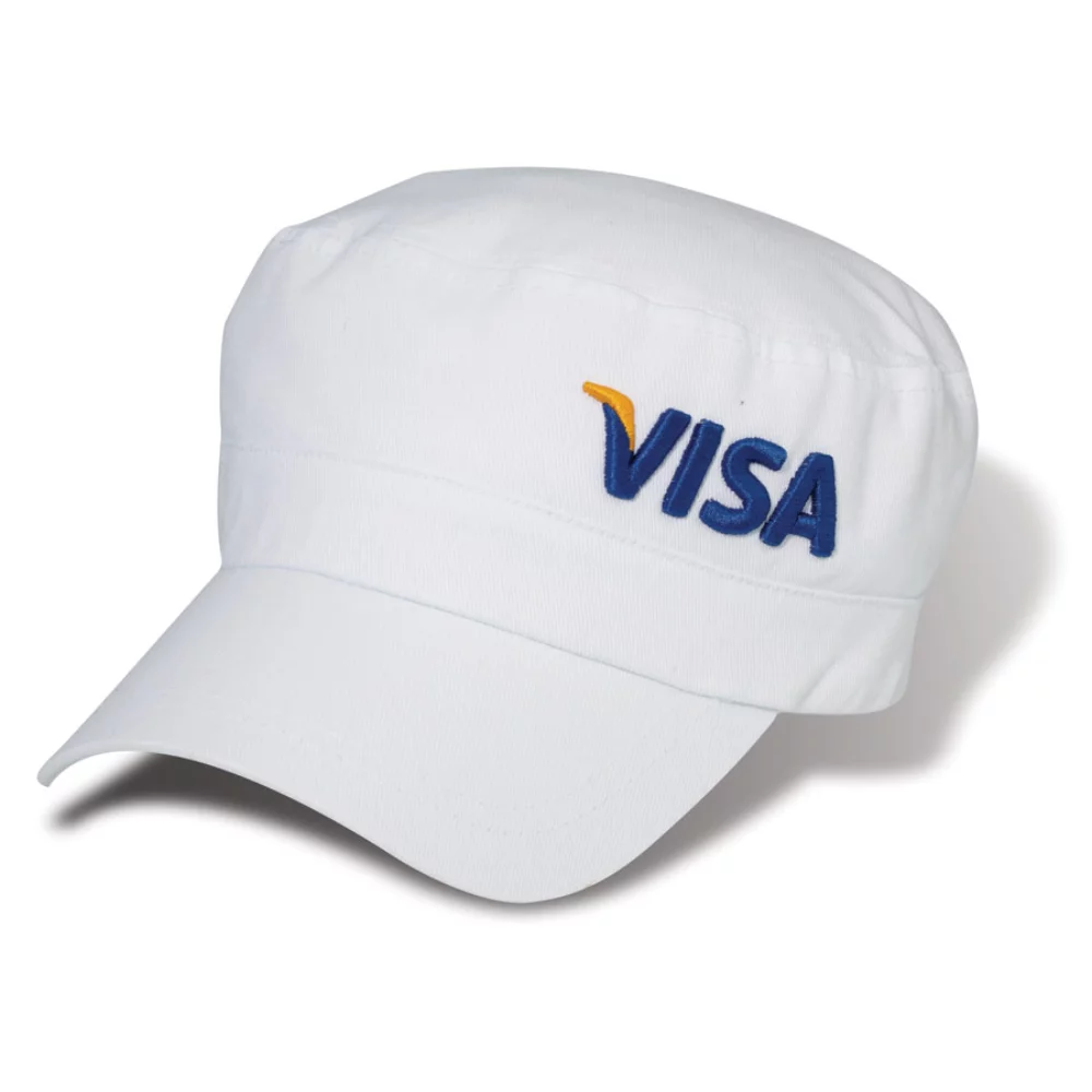 Casquette militaire en sergé de coton premium de Fort Campbell