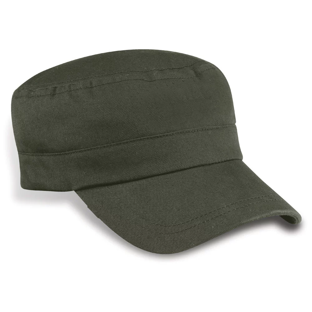 Casquette militaire en sergé de coton premium de Fort Campbell