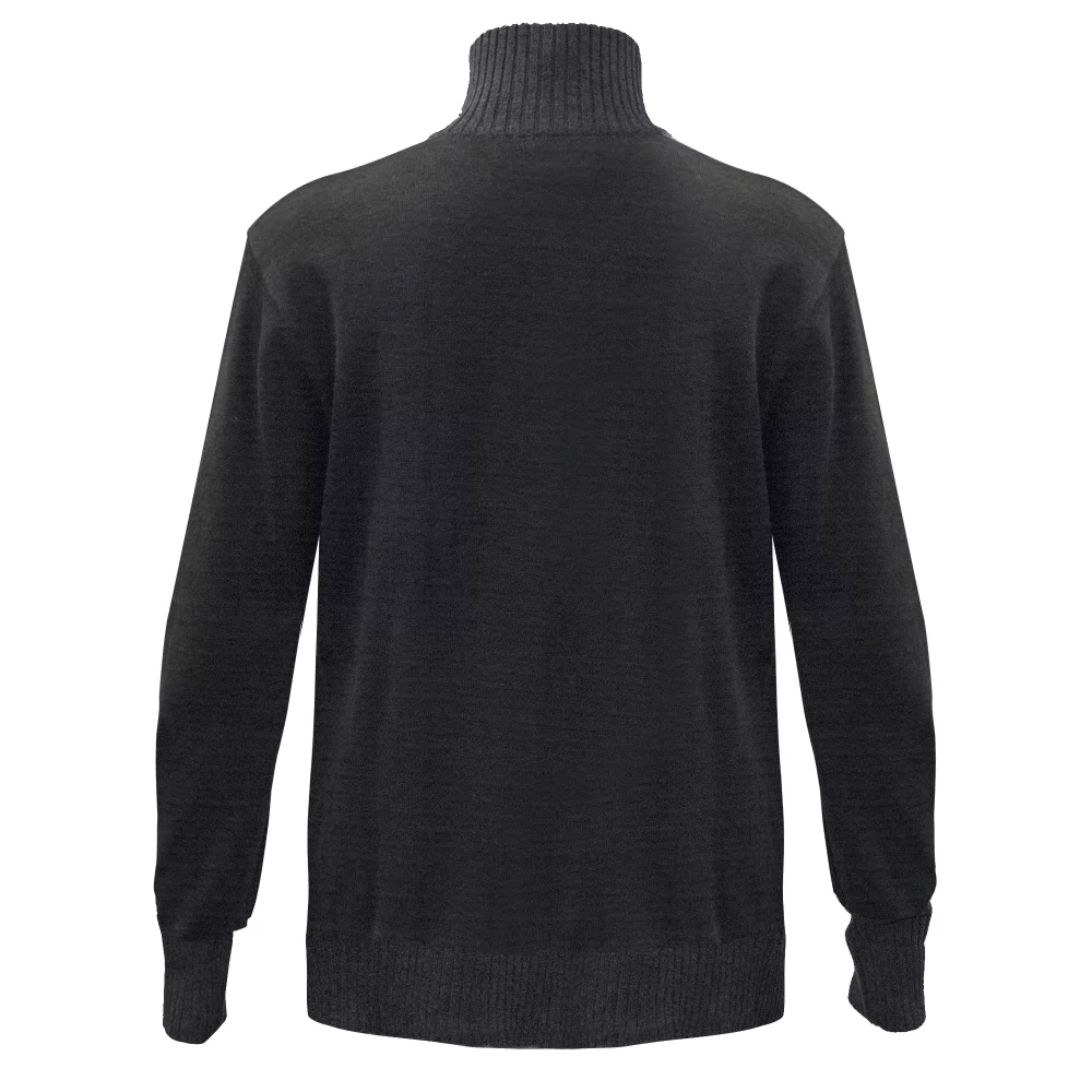 Pull à fermeture éclair intégrale pour homme de style alpin