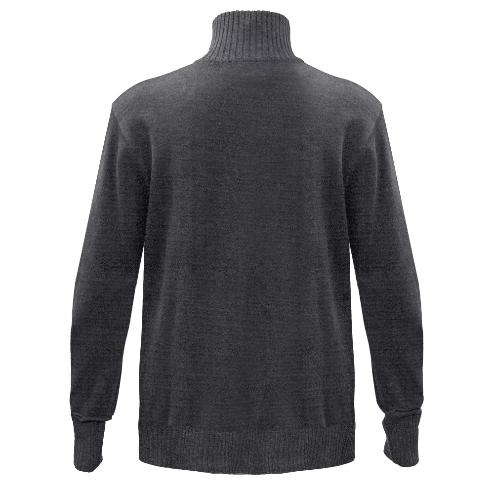 Men's Full Zipper Alpine Sweater