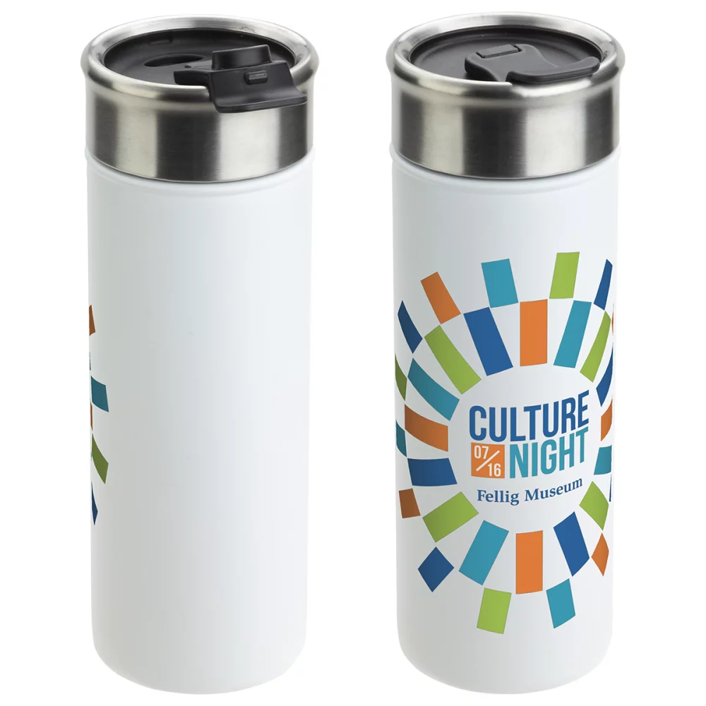 Gobelet isolé en poudre enduite de 18 oz avec doublure en cuivre Solari