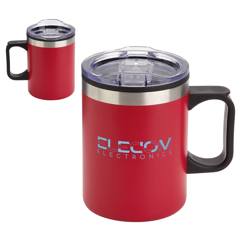 Mug Zara en acier inoxydable/polypropylène de 14 oz