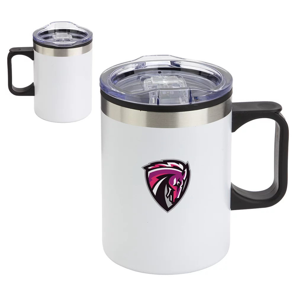 Mug Zara en acier inoxydable/polypropylène de 14 oz
