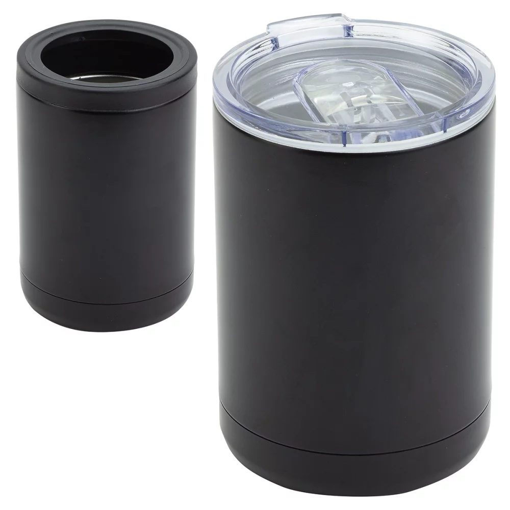Coventry 12 oz Vacuum Insulated Stainless Steel Tumbler + Can Cooler