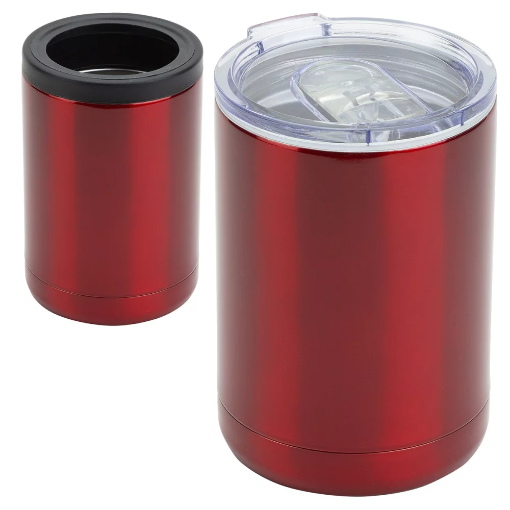Coventry 12 oz Vacuum Insulated Stainless Steel Tumbler + Can Cooler