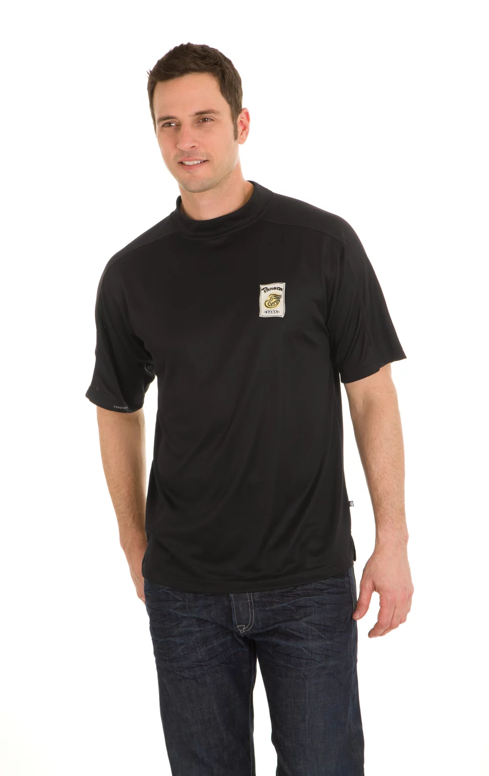 T-shirt à col montant Longview pour hommes