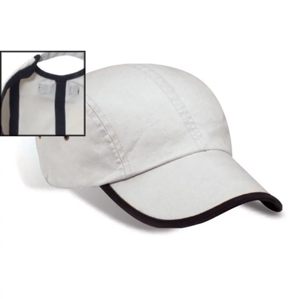 Casquette en sergé de coton non structuré