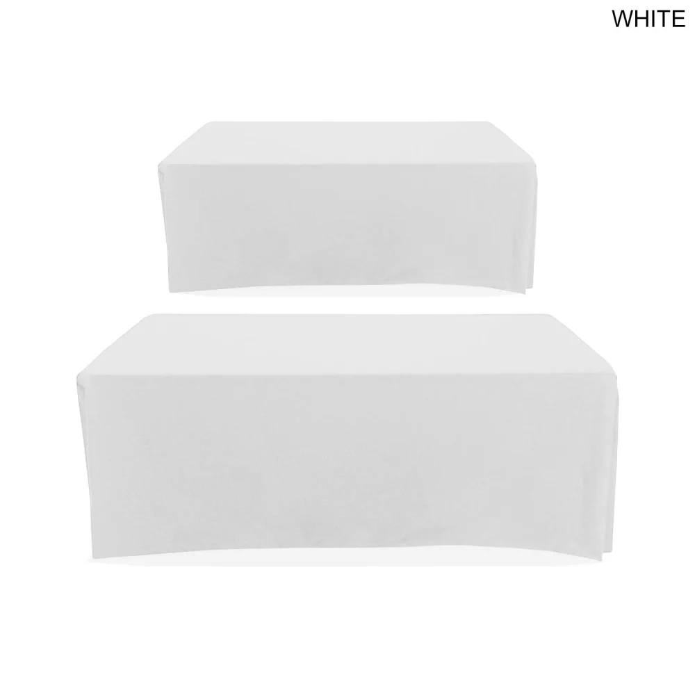 Sublimated Table Cloth for 6' table, Drape style, 4 sided, Closed Back