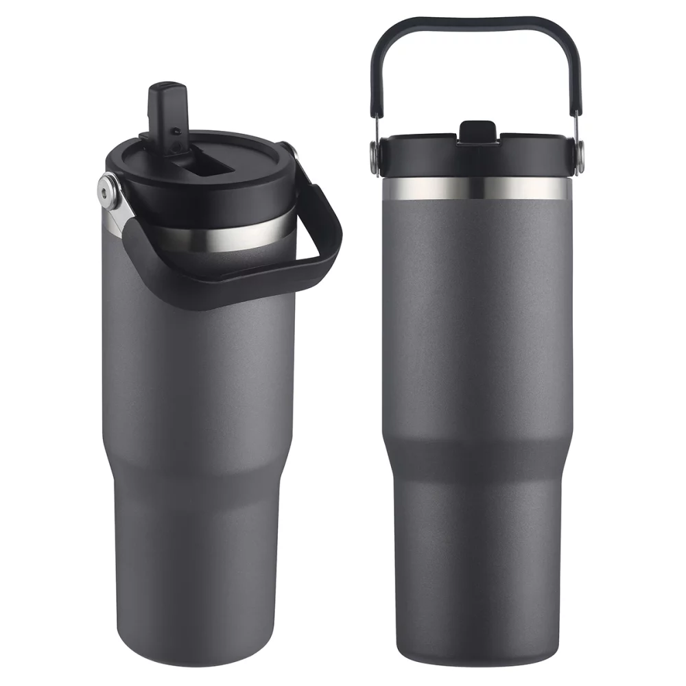Tollara 30 oz Vacuum Insulated Tumbler with Flip Top Spout