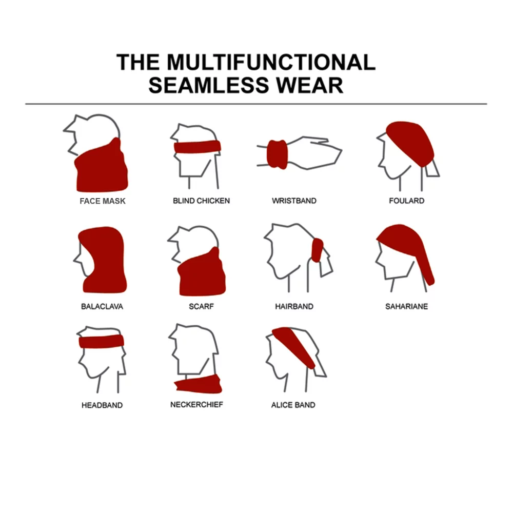 BEST VALUE lightweight Seamless Neck Gaiter (In stock, Fast production)