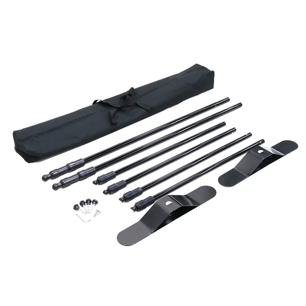 10' Expanding Exhibitor Display Hardware, Stand and Bag, Aluminum Base, Graphics are not included