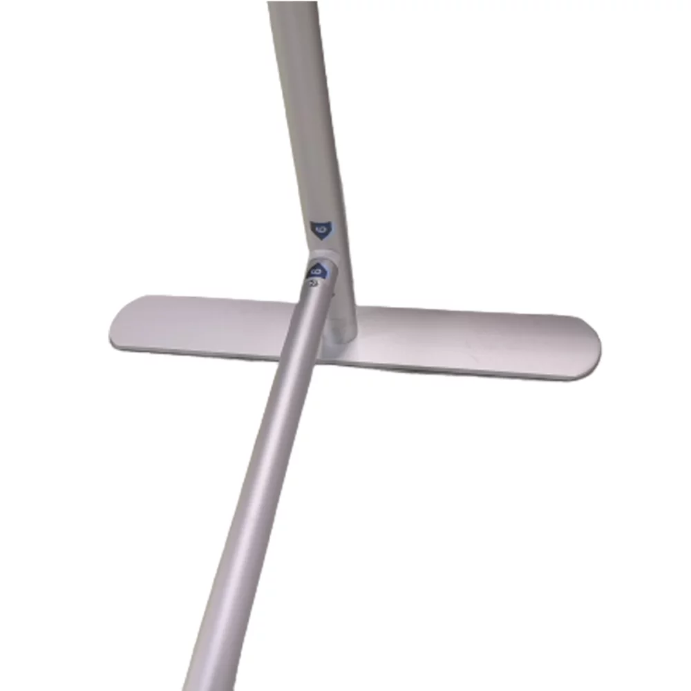 8'W x 8'H EuroFit Straight Wall Hardware Only, Frame and Carry Case. Graphics are not included