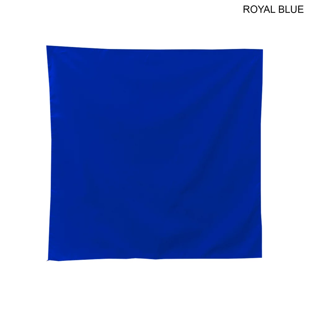 Bandana carré en solde, 22x22, vierge, disponible en 5 couleurs (meilleure vente)