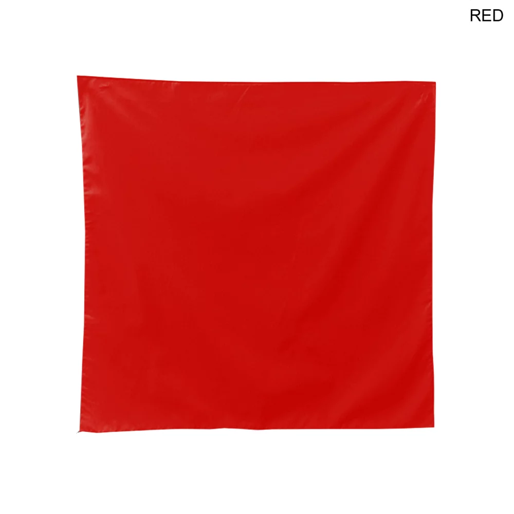 Bandana carré en solde, 22x22, vierge, disponible en 5 couleurs (meilleure vente)