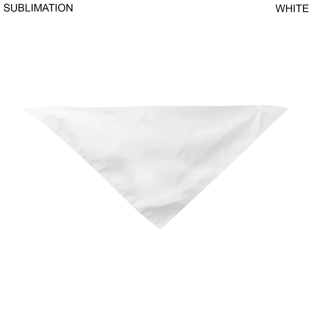 Bandana pour chien de taille moyenne, 19x19x27, bords cousus, sublimé de bord à bord (décoré au Canada)