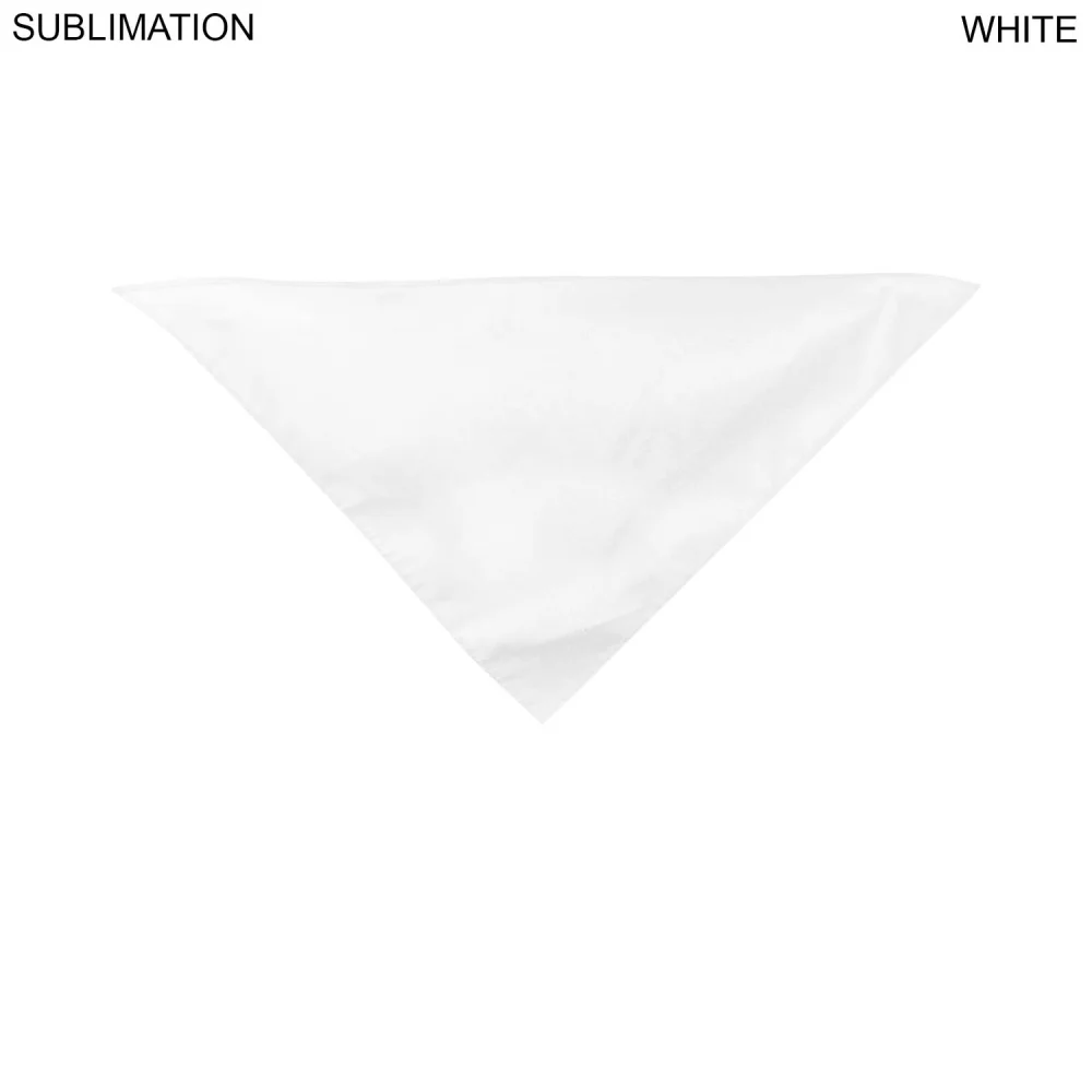 Expédition rapide en 72 heures - Bandana pour grand chien, 32x22x22, bords cousus, sublimé de bord en bord.